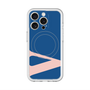 スリムプロテクションプレミアムケース with MagSafe［ オリジナル - initial color - V navy ］