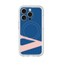 スリムプロテクションプレミアムケース with MagSafe［ オリジナル - initial color - V navy ］