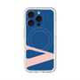 スリムプロテクションプレミアムケース with MagSafe［ オリジナル - initial color - V navy ］