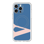 スリムプロテクションプレミアムケース with MagSafe［ オリジナル - initial color - V navy ］