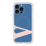 スリムプロテクションプレミアムケース with MagSafe［ オリジナル - initial color - V navy ］