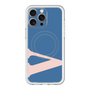 スリムプロテクションプレミアムケース with MagSafe［ オリジナル - initial color - V navy ］