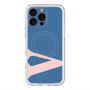 スリムプロテクションプレミアムケース with MagSafe［ オリジナル - initial color - V navy ］