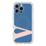 スリムプロテクションプレミアムケース with MagSafe［ オリジナル - initial color - V navy ］