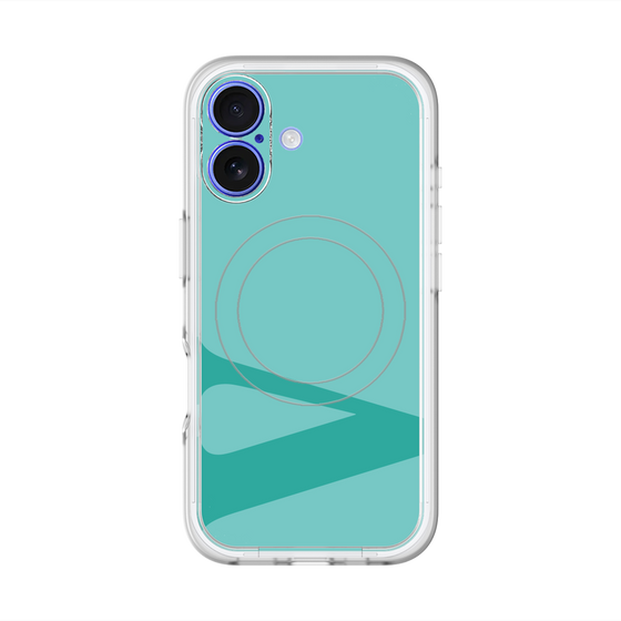 スリムプロテクションプレミアムケース with MagSafe［ オリジナル - initial color - V light green ］