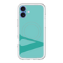 スリムプロテクションプレミアムケース with MagSafe［ オリジナル - initial color - V light green ］