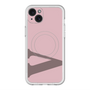 スリムプロテクションプレミアムケース with MagSafe［ オリジナル - initial color - V dusty pink ］