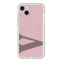 スリムプロテクションプレミアムケース with MagSafe［ オリジナル - initial color - V dusty pink ］