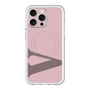 スリムプロテクションプレミアムケース with MagSafe［ オリジナル - initial color - V dusty pink ］