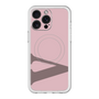 スリムプロテクションプレミアムケース with MagSafe［ オリジナル - initial color - V dusty pink ］