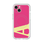 スリムプロテクションプレミアムケース with MagSafe［ オリジナル - initial color - A pink ］