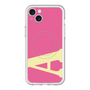 スリムプロテクションプレミアムケース with MagSafe［ オリジナル - initial color - A pink ］