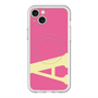 スリムプロテクションプレミアムケース with MagSafe［ オリジナル - initial color - A pink ］