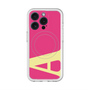 スリムプロテクションプレミアムケース with MagSafe［ オリジナル - initial color - A pink ］