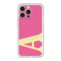 スリムプロテクションプレミアムケース with MagSafe［ オリジナル - initial color - A pink ］