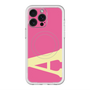 スリムプロテクションプレミアムケース with MagSafe［ オリジナル - initial color - A pink ］