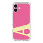 スリムプロテクションプレミアムケース with MagSafe［ オリジナル - initial color - A pink ］