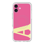 スリムプロテクションプレミアムケース with MagSafe［ オリジナル - initial color - A pink ］