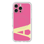 スリムプロテクションプレミアムケース with MagSafe［ オリジナル - initial color - A pink ］