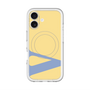スリムプロテクションプレミアムケース with MagSafe［ オリジナル - initial color - V yellow ］