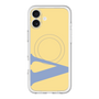 スリムプロテクションプレミアムケース with MagSafe［ オリジナル - initial color - V yellow ］