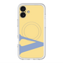 スリムプロテクションプレミアムケース with MagSafe［ オリジナル - initial color - V yellow ］