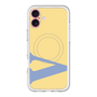 スリムプロテクションプレミアムケース with MagSafe［ オリジナル - initial color - V yellow ］