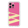 スリムプロテクションプレミアムケース with MagSafe［ オリジナル - initial color - W pink ］