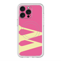 スリムプロテクションプレミアムケース with MagSafe［ オリジナル - initial color - W pink ］