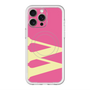 スリムプロテクションプレミアムケース with MagSafe［ オリジナル - initial color - W pink ］