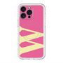 スリムプロテクションプレミアムケース with MagSafe［ オリジナル - initial color - W pink ］