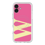スリムプロテクションプレミアムケース with MagSafe［ オリジナル - initial color - W pink ］