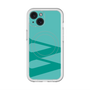 スリムプロテクションプレミアムケース with MagSafe［ オリジナル - initial color - W light green ］