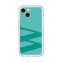 スリムプロテクションプレミアムケース with MagSafe［ オリジナル - initial color - W light green ］