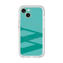 スリムプロテクションプレミアムケース with MagSafe［ オリジナル - initial color - W light green ］