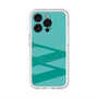 スリムプロテクションプレミアムケース with MagSafe［ オリジナル - initial color - W light green ］