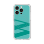 スリムプロテクションプレミアムケース with MagSafe［ オリジナル - initial color - W light green ］