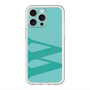 スリムプロテクションプレミアムケース with MagSafe［ オリジナル - initial color - W light green ］