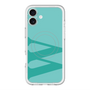 スリムプロテクションプレミアムケース with MagSafe［ オリジナル - initial color - W light green ］