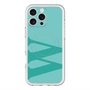 スリムプロテクションプレミアムケース with MagSafe［ オリジナル - initial color - W light green ］