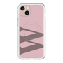 スリムプロテクションプレミアムケース with MagSafe［ オリジナル - initial color - W dusty pink ］