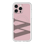 スリムプロテクションプレミアムケース with MagSafe［ オリジナル - initial color - W dusty pink ］