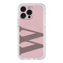 スリムプロテクションプレミアムケース with MagSafe［ オリジナル - initial color - W dusty pink ］