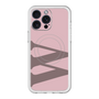 スリムプロテクションプレミアムケース with MagSafe［ オリジナル - initial color - W dusty pink ］