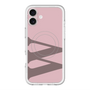スリムプロテクションプレミアムケース with MagSafe［ オリジナル - initial color - W dusty pink ］