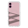 スリムプロテクションプレミアムケース with MagSafe［ オリジナル - initial color - W dusty pink ］