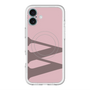 スリムプロテクションプレミアムケース with MagSafe［ オリジナル - initial color - W dusty pink ］