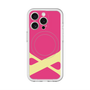 スリムプロテクションプレミアムケース with MagSafe［ オリジナル - initial color - X pink ］