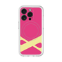 スリムプロテクションプレミアムケース with MagSafe［ オリジナル - initial color - X pink ］