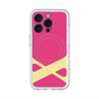 スリムプロテクションプレミアムケース with MagSafe［ オリジナル - initial color - X pink ］